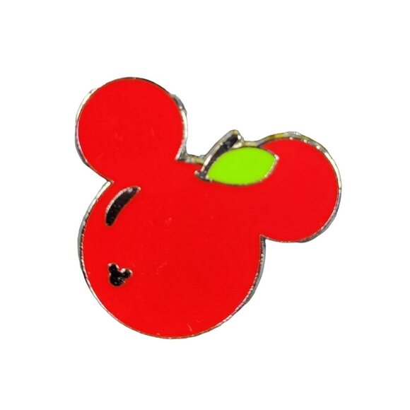 Disney Mickey Mouse Icon Trading Pin Hidden Mickey Cherry Lapel Pin Brooch Badge - Picture 1 of 6